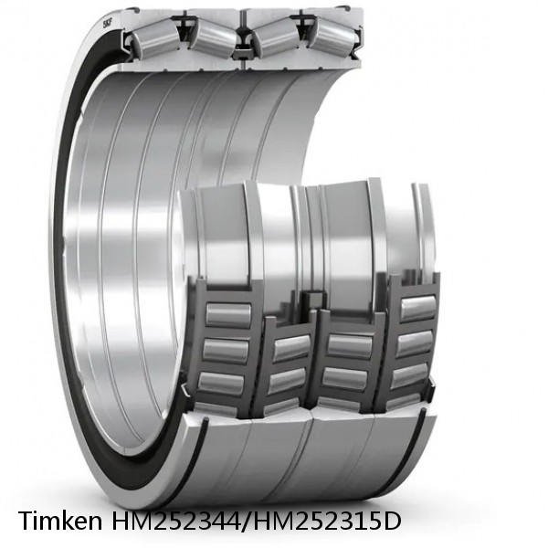 HM252344/HM252315D Timken Tapered Roller Bearing Assembly