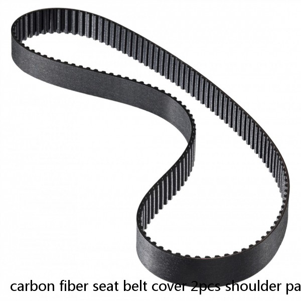 carbon fiber seat belt cover 2pcs shoulder pads